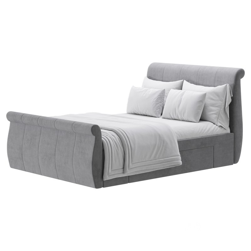 Lucia Upholstered Bed Image 14