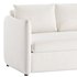 WHITE PERFORMANCE FABRIC SLEEPER SOFA - Thumbnail 16
