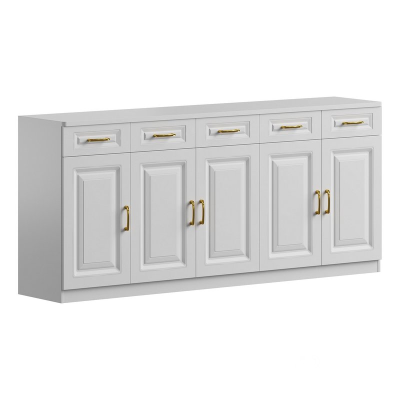 Modern Wood Sideboard Credenza 1 Image 1