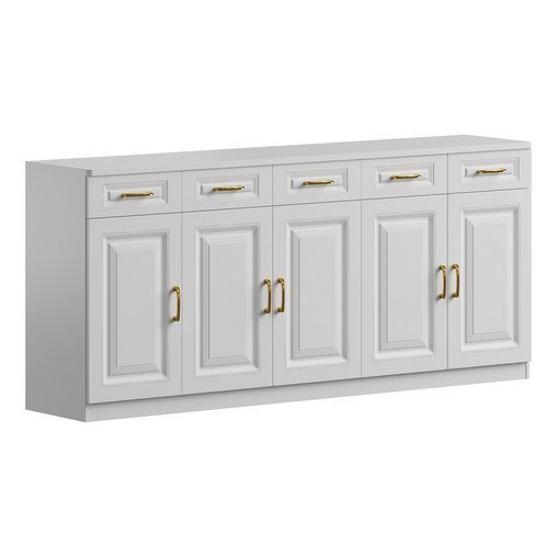 Modern Wood Sideboard Credenza 1