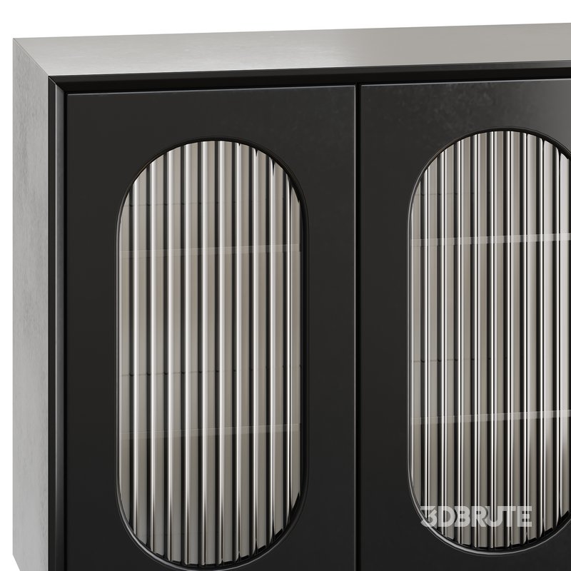 Wood Glam Sideboard Credenza 2 Image 15