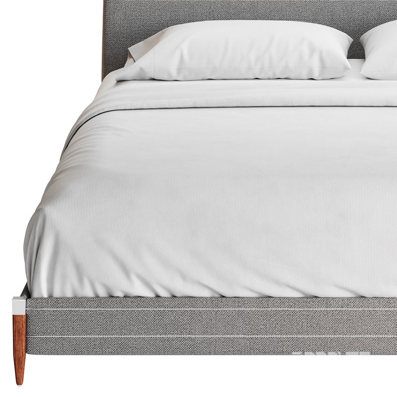 TIBURON MINK UPHOLSTERED QUEEN BEDl Image 14