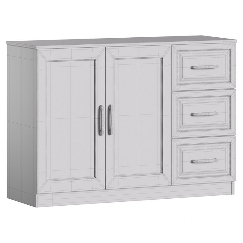Modern Wood Buffet Cabinet 2 Image 15
