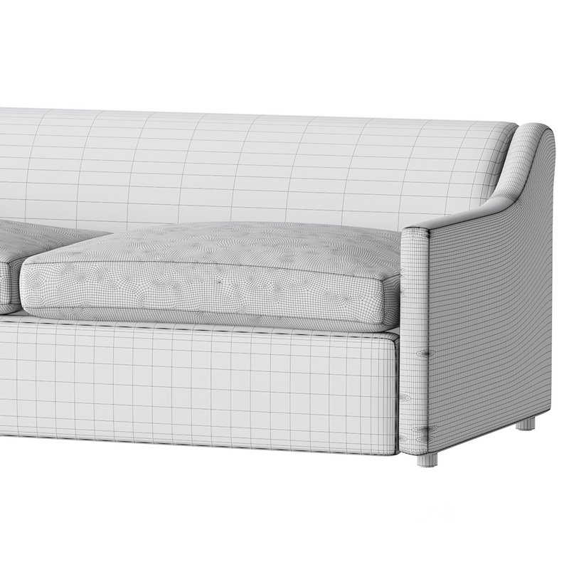 GREY PERFORMANCE FABRIC SLEEPER SOFA Image 15