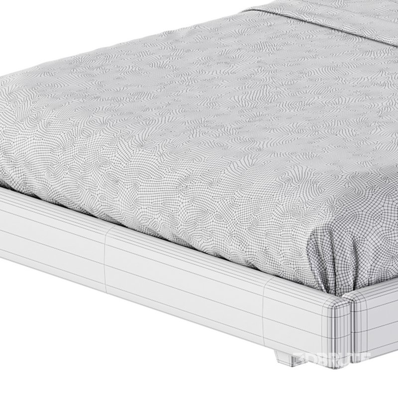 FACADE SHADOW VELVET QUEEN BED Image 14