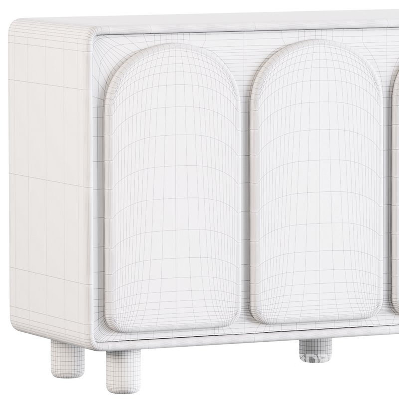 Living Room White Sideboard Image 15