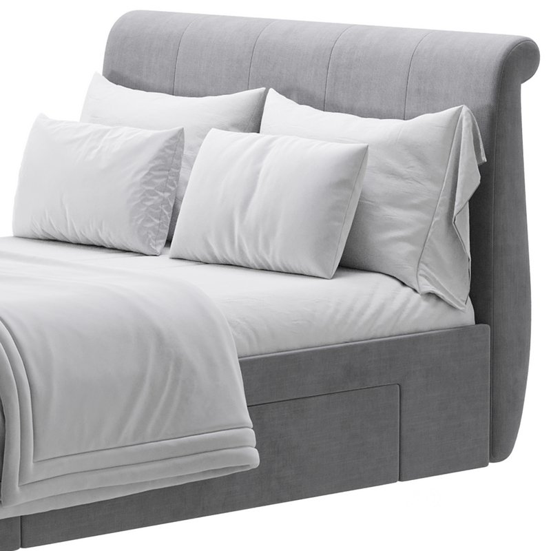 Lucia Upholstered Bed Image 15