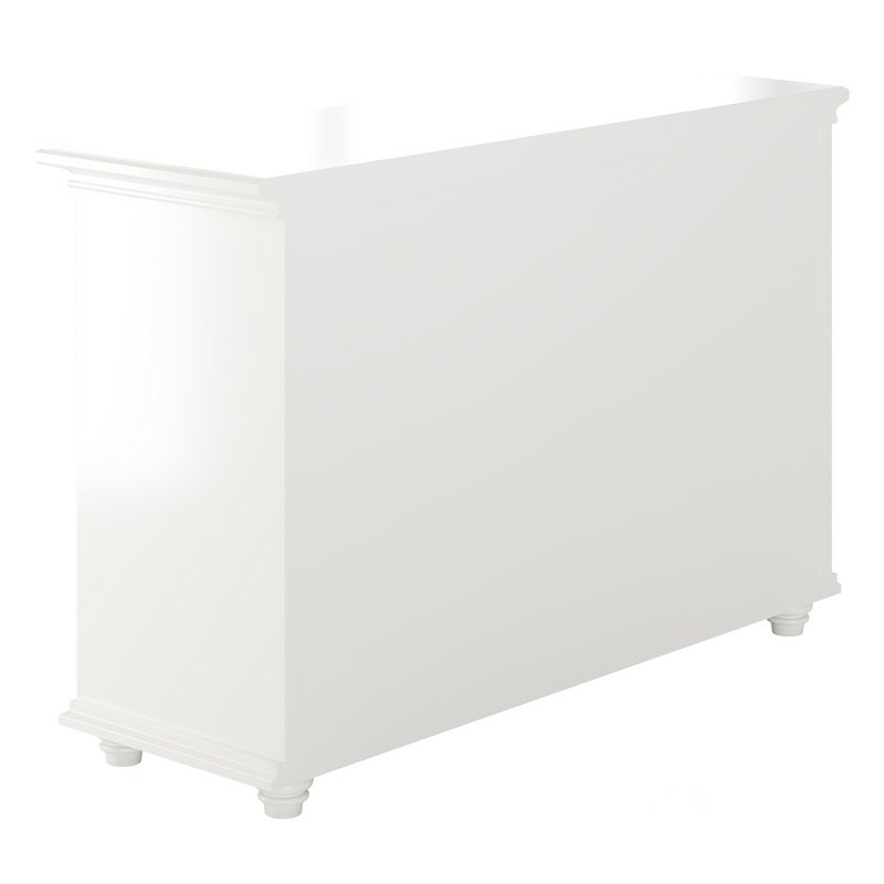 Sleek White Modern Sideboard Credenza Image 14