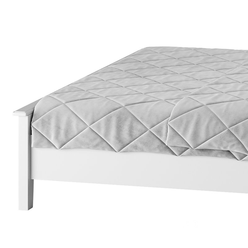 Faux Leather Upholstered Headboard Bed Image 15