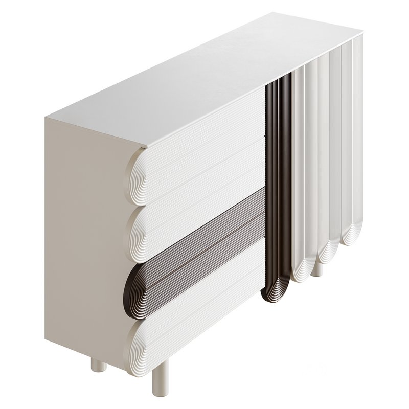 Modern White Sideboard Image 15