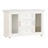 Sleek White Modern Sideboard Credenza - Thumbnail 1