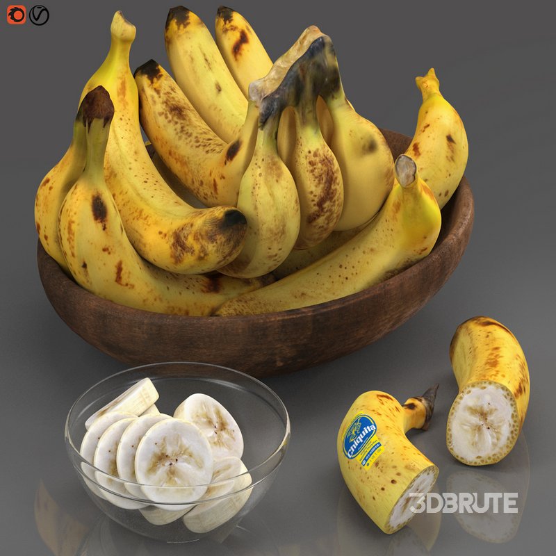 Bowl of bananas Image 1