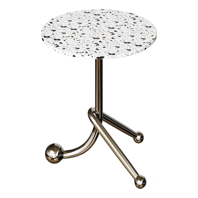 Terrazzo Tea Table Image 16