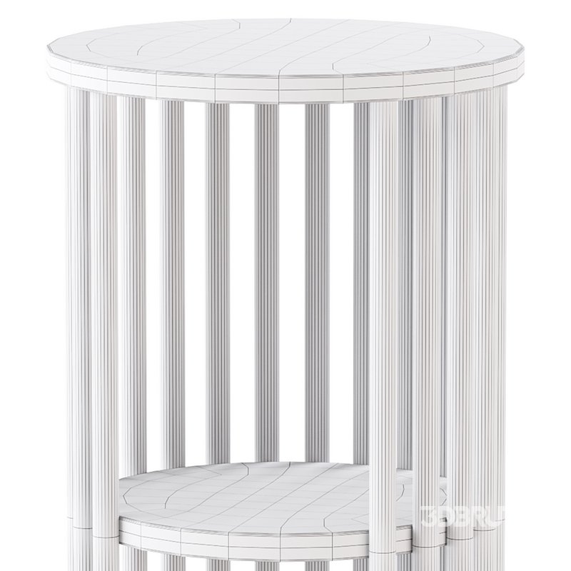 Solid Wood Side Table Image 16