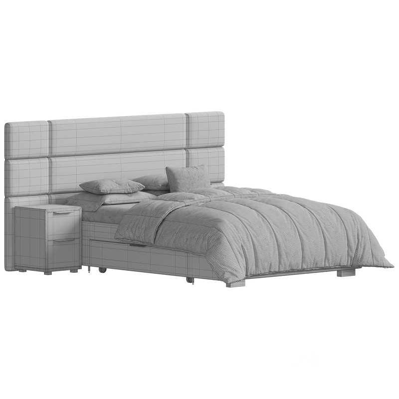 Hart Upholstered Bed Frame Image 16