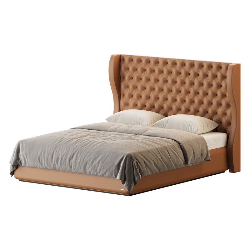 Quilting Upholstered Bed With Storage Image 1