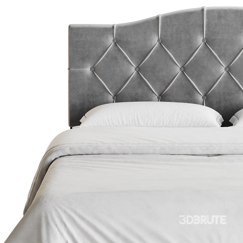 Perth Fabric Bed Frame Image 15