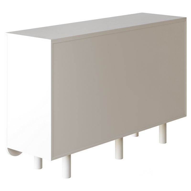 Modern White Sideboard Image 16