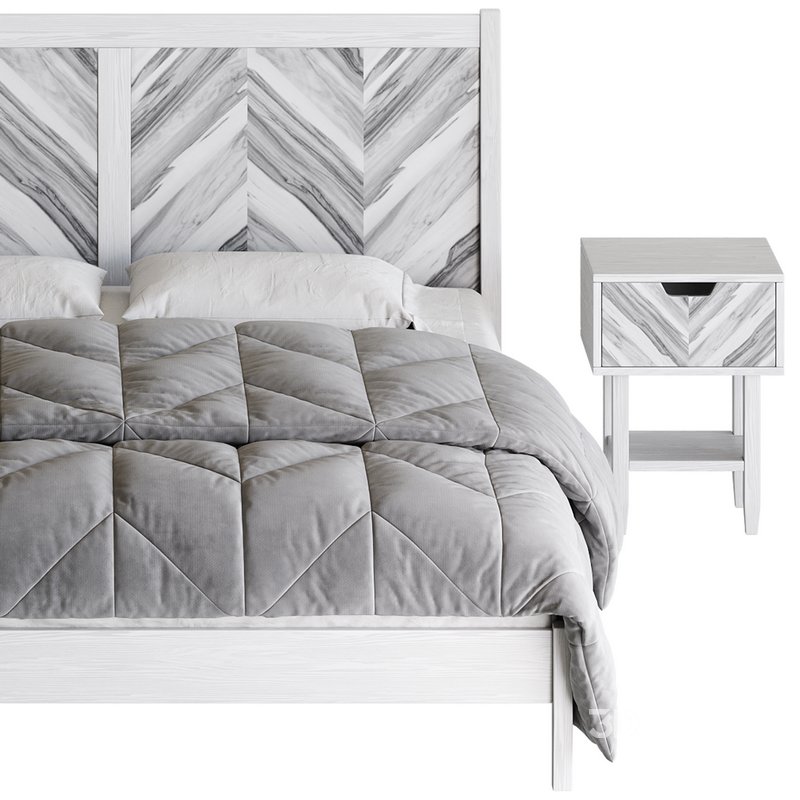 Paxton Wooden Bed Image 16