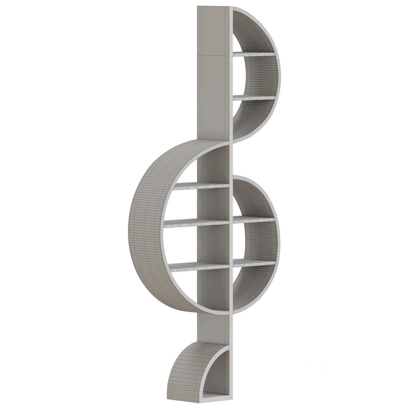 Musical Note Bookshelf Image 16