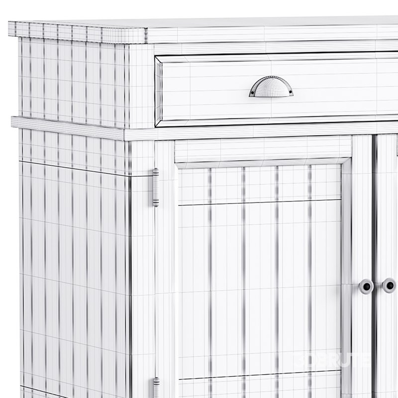 Harrogate 2 Door Sideboard in Prairie Image 17