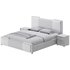 Glamorous White Wood Upholstered Bed I - Thumbnail 17
