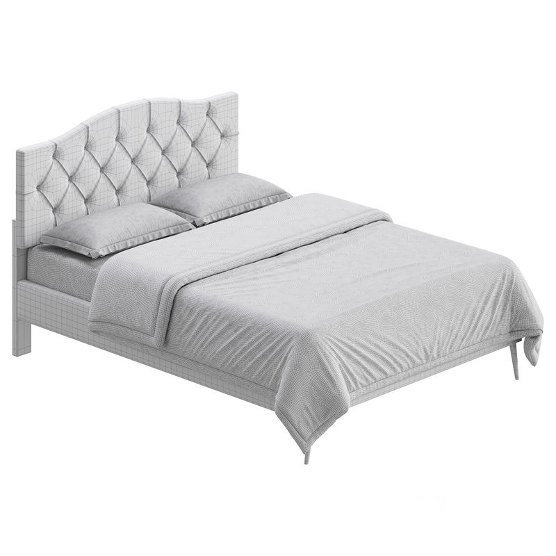 Perth Fabric Bed Frame Image 17
