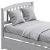 Twin Size Platform Bed Wood Bed - Thumbnail 17