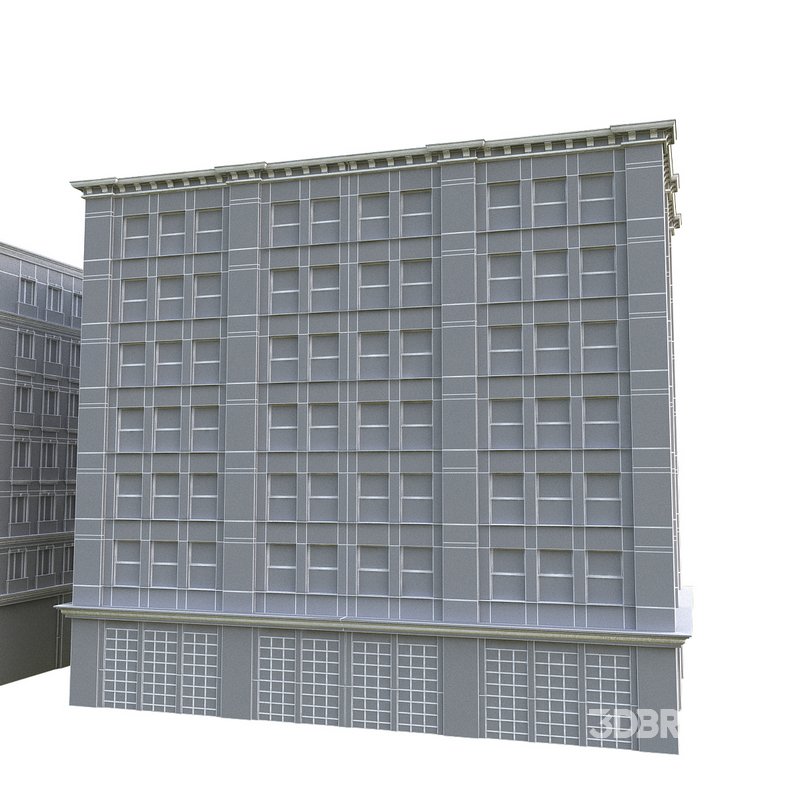 3D Buildings City Set model Image 18