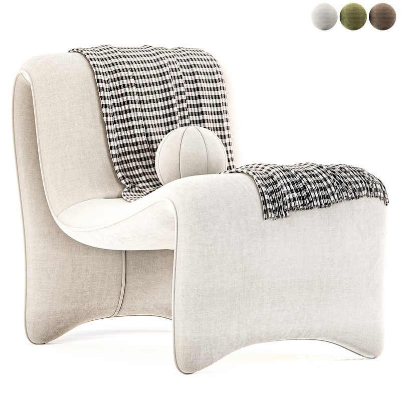Bridgette Chair Cardiff Cream By Highfashionhome Image 1
