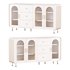 Modern White Sideboard Credenza - Thumbnail 1