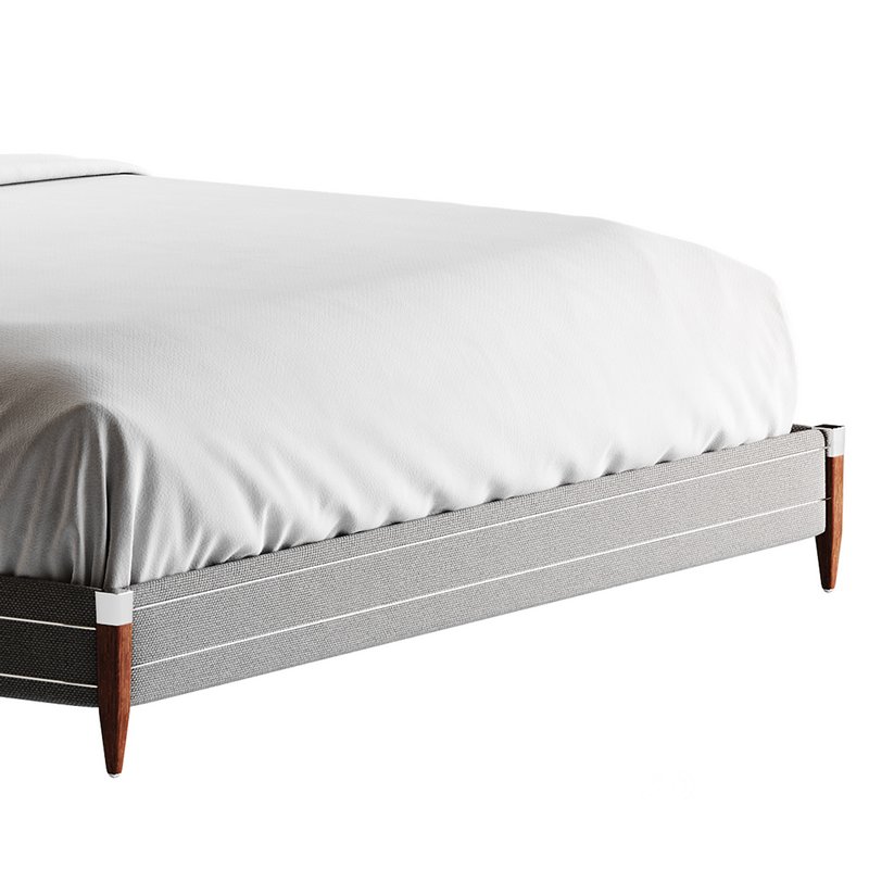 TIBURON MINK UPHOLSTERED QUEEN BEDl Image 16