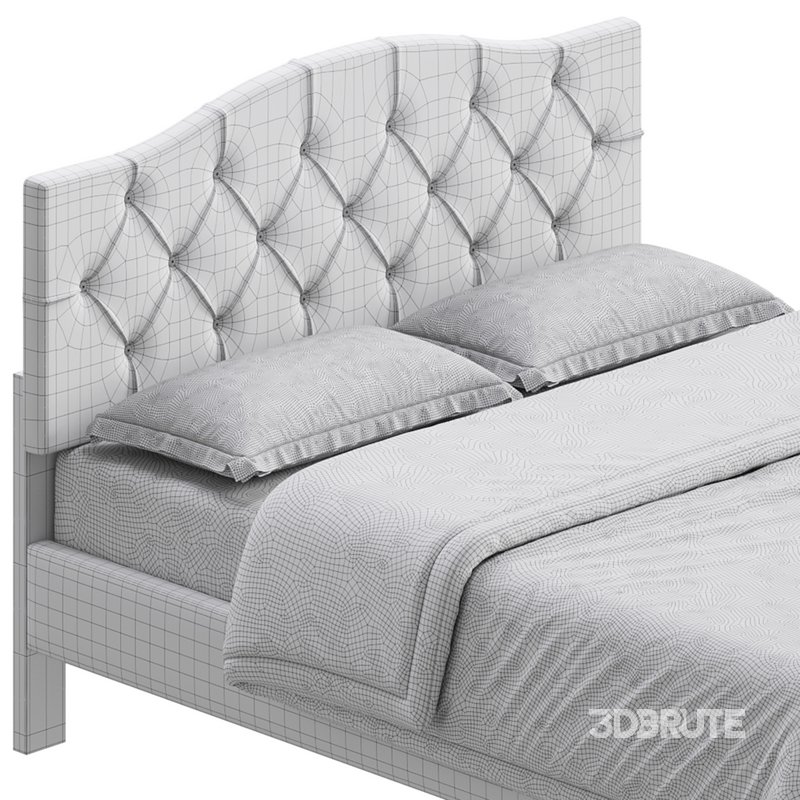 Perth Fabric Bed Frame Image 18