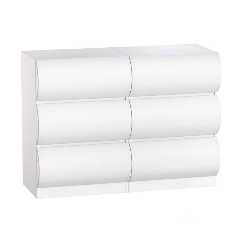 Humply Modern White Leather Image 1