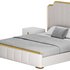 Glam Beige Upholstered Bed - Thumbnail 18
