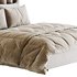 Light Wood Upholstered Panel Modern Bed - Thumbnail 17