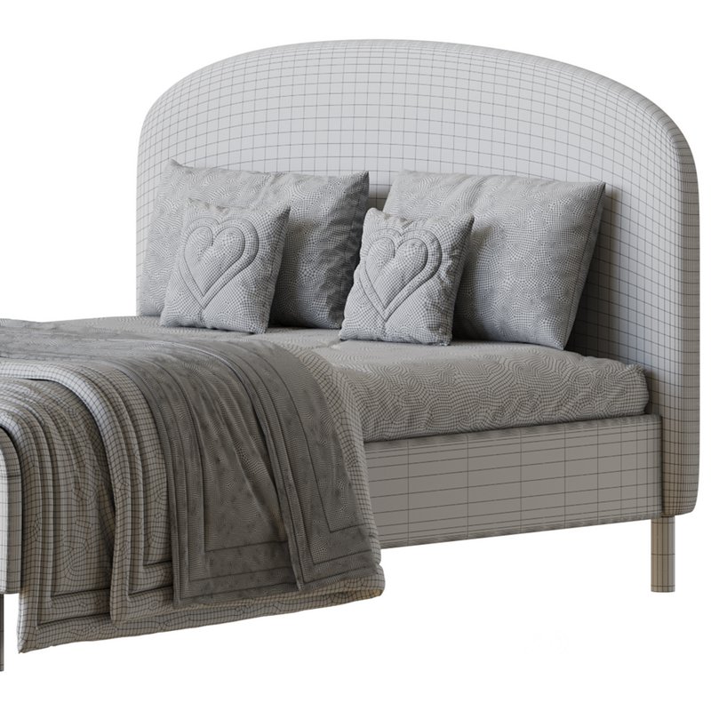 Shilton Upholstered Bed Frame Image 19