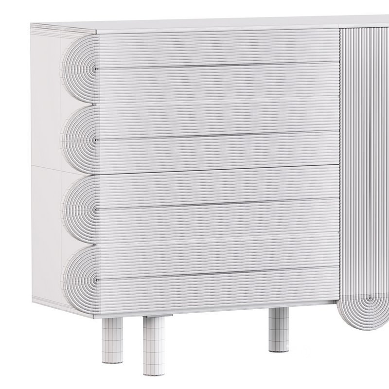 Modern White Sideboard Image 18