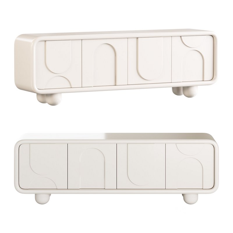 French floor standing TV cabinet Image 1