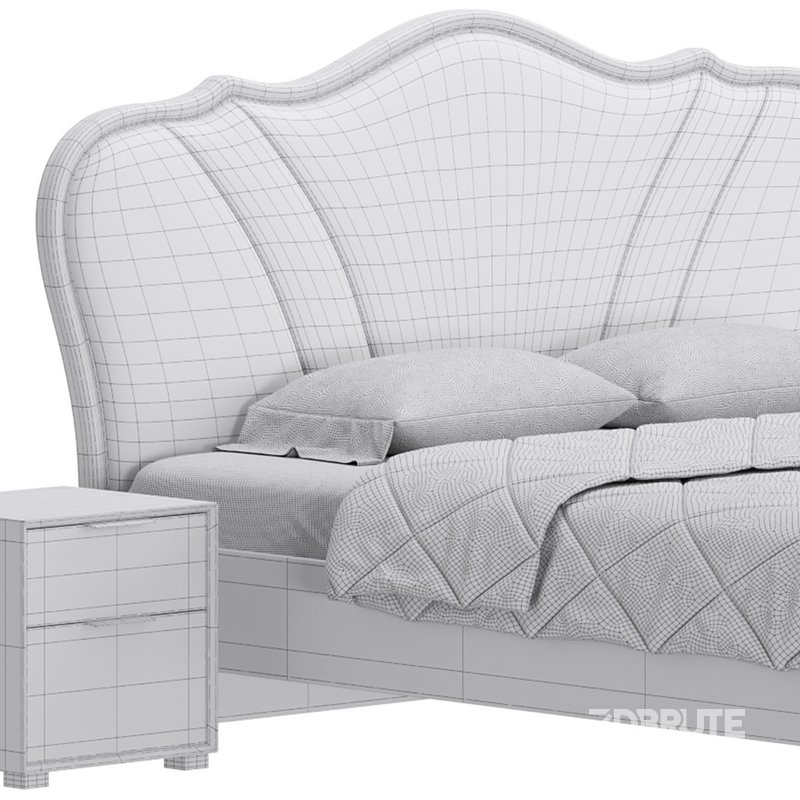 Faux Leather Upholstered Headboard Bed Image 20