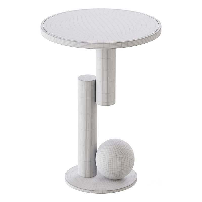 Simple Round Side Table Image 20