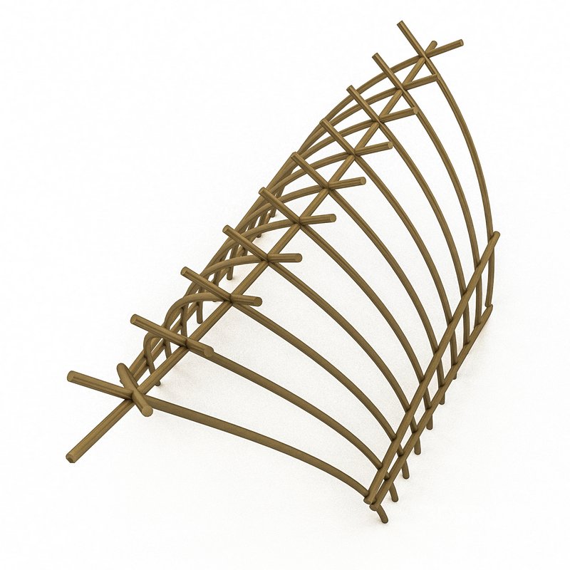 bohemian gate 03 3D model Image 1