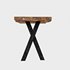 3D model natural wood bistro table 3D model - Thumbnail 2