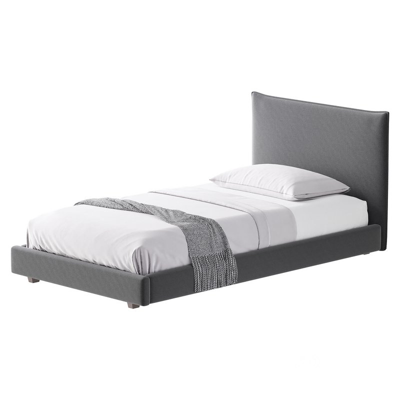 Fasde grey bed Image 5