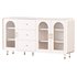 Modern White Sideboard Credenza - Thumbnail 2