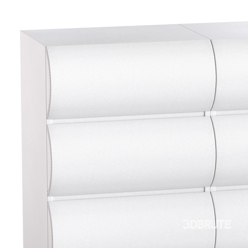 Humply Modern White Leather Image 5