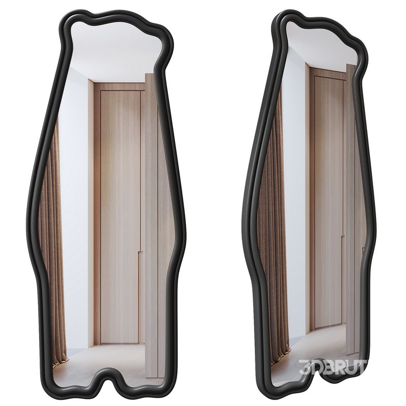 Floor Bear Mirror Wall Decor Image 2