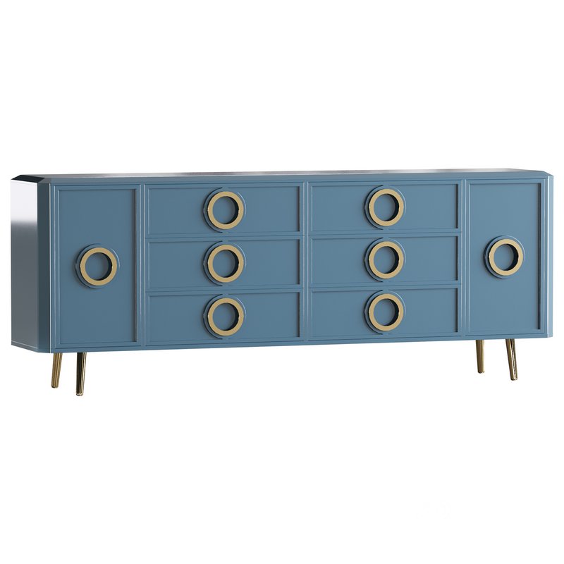 Rindix Blue Sideboard Image 2