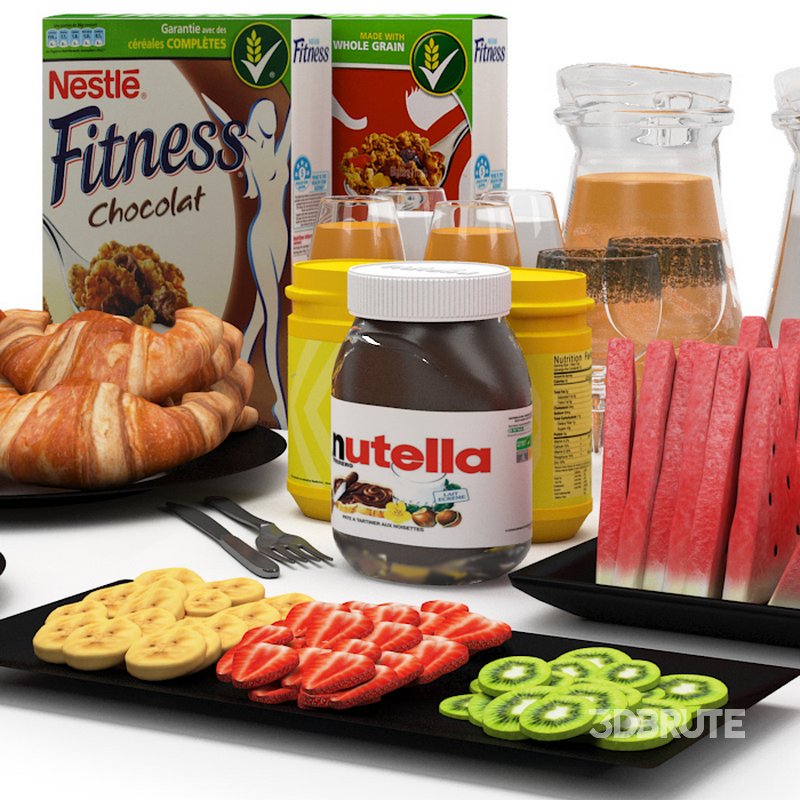 Breakfast set 01 Image 3