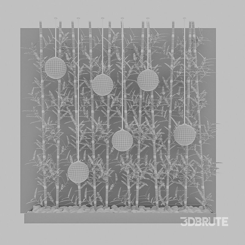 3D 3D Bamboo Decor Image 3